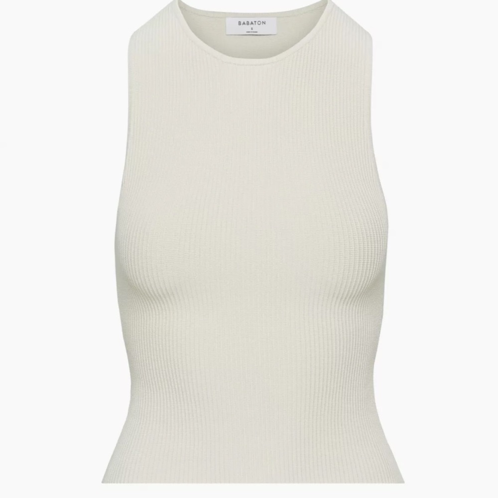 Aritzia sculpt knit Babaton top